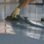 The Process of Epoxy Floor Finishing by Skilled Painters